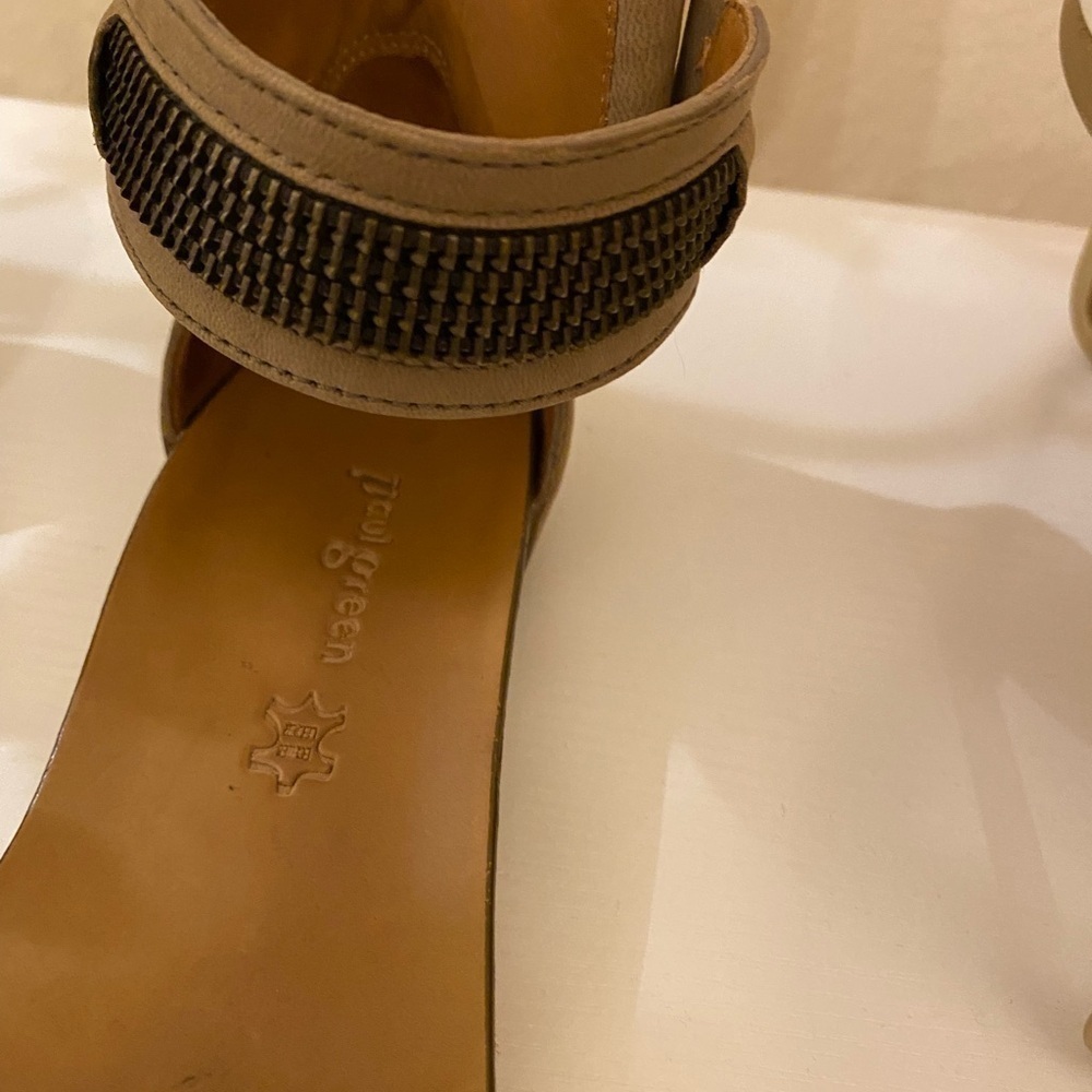 Paul Green Taupe Sandals Size US 9 (UK 5.5) - Picture 3 of 7
